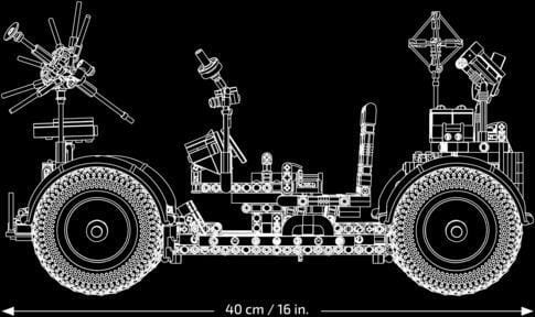 Конструктор LEGO Technic Месячный автомобиль NASA Apollo (42182)