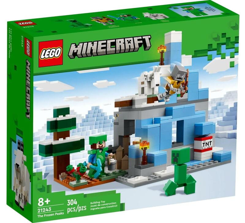 Конструктор LEGO Minecraft Замерзшие верхушки (21243)