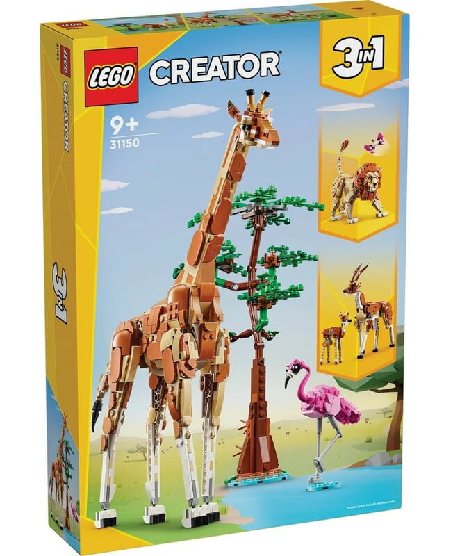 Конструктор LEGO Creator Дикі тварини сафарі (31150)