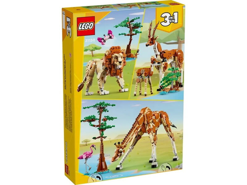 Конструктор LEGO Creator Дикие животные сафари (31150)