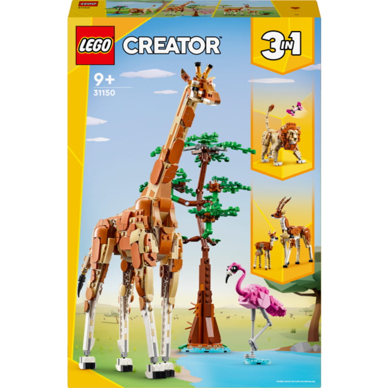 Конструктор LEGO Creator Дикие животные сафари (31150)