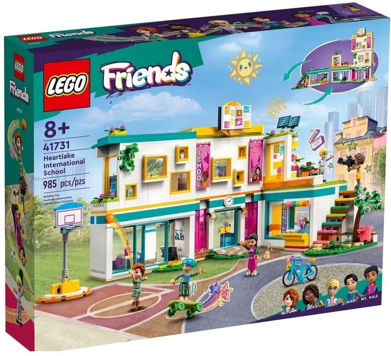 Конструктор LEGO Friends Хартлейк-Сіті: міжнародна школа (41731)