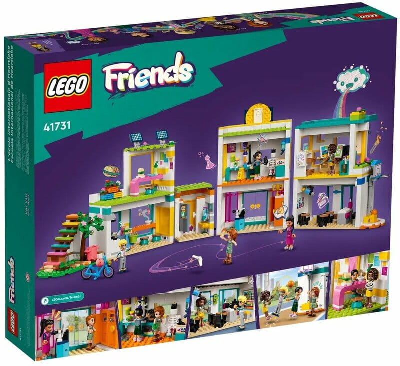 Конструктор LEGO Friends Хартлейк-Сіті: міжнародна школа (41731)