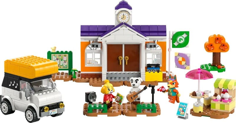 Конструктор LEGO Animal Crossing Концерт К.К. на площади (77052)