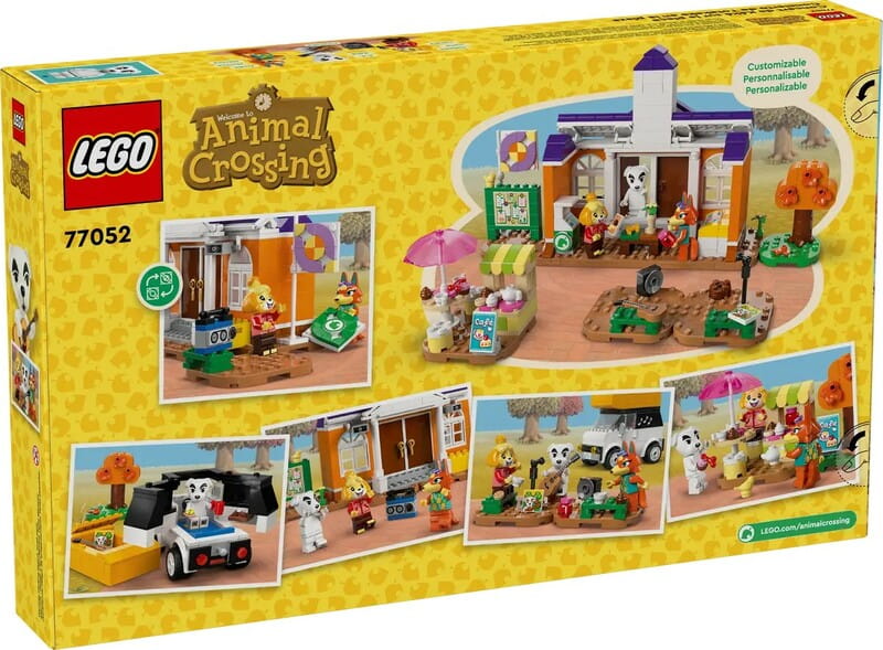 Конструктор LEGO Animal Crossing Концерт К.К. на площади (77052)