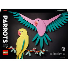 Конструктор LEGO ART Колекція фауни Папуги Ара (31211)