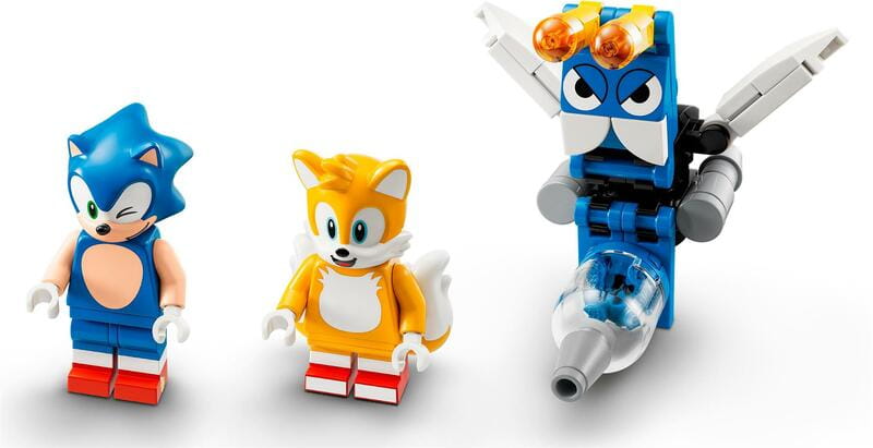 Конструктор LEGO Sonic the Hedgehog Майстерня Тейлз і літак Торнадо (76991)