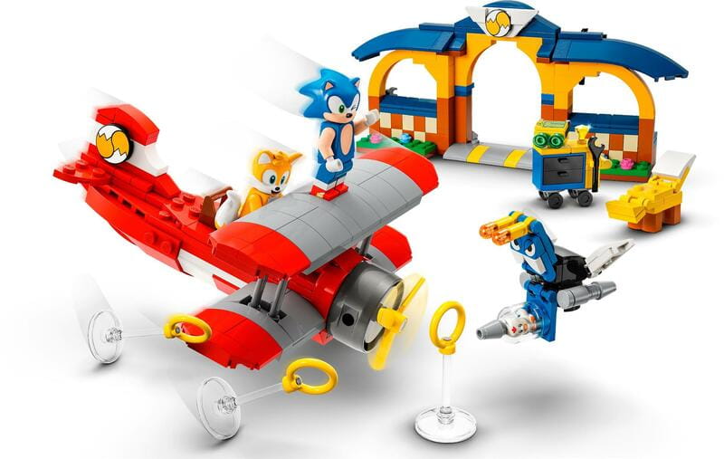 Конструктор LEGO Sonic the Hedgehog Майстерня Тейлз і літак Торнадо (76991)