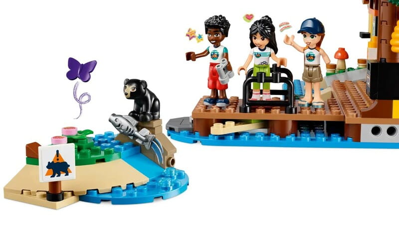 Конструктор LEGO Friends Водные виды спорта в лагере приключений (42626)