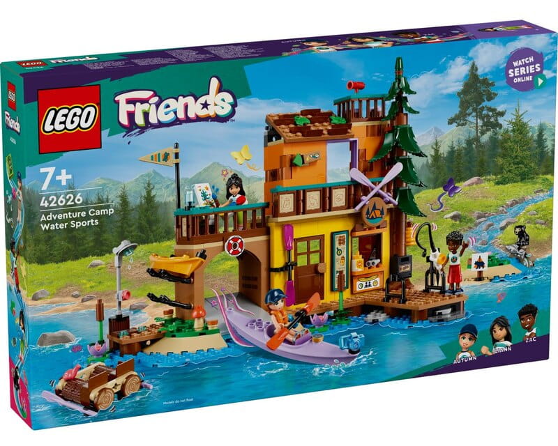 Конструктор LEGO Friends Водні види спорту в таборі пригод (42626)