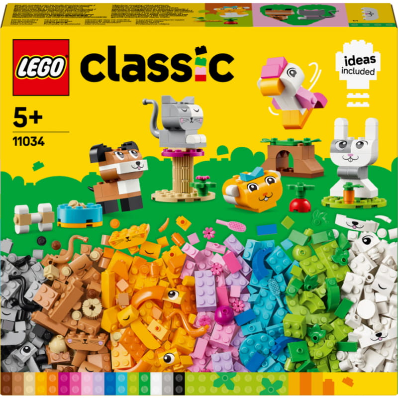 Конструктор LEGO Classic Творческие питомцы (11034)