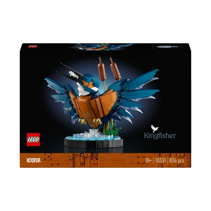 Конструктор LEGO Icons Птица рыбалка (10331)