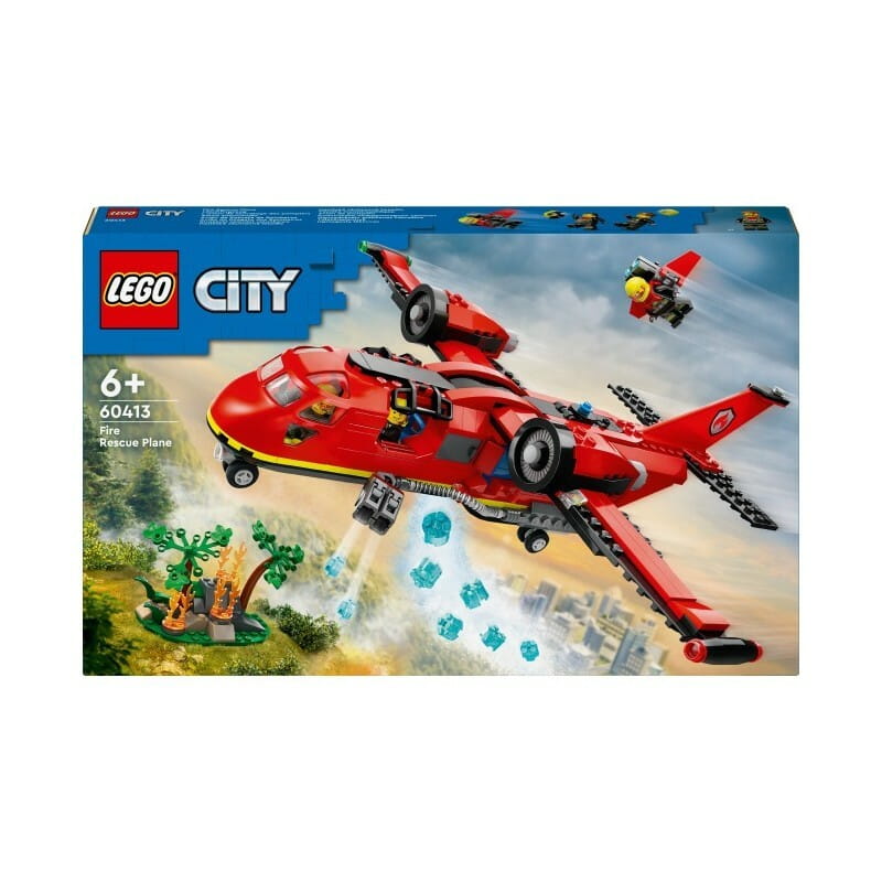 Конструктор LEGO City Пожежний рятувальний літак (60413)