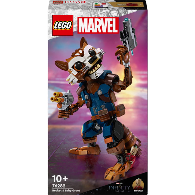 Конструктор LEGO Marvel Ракета та малюк Ґрут (76282)