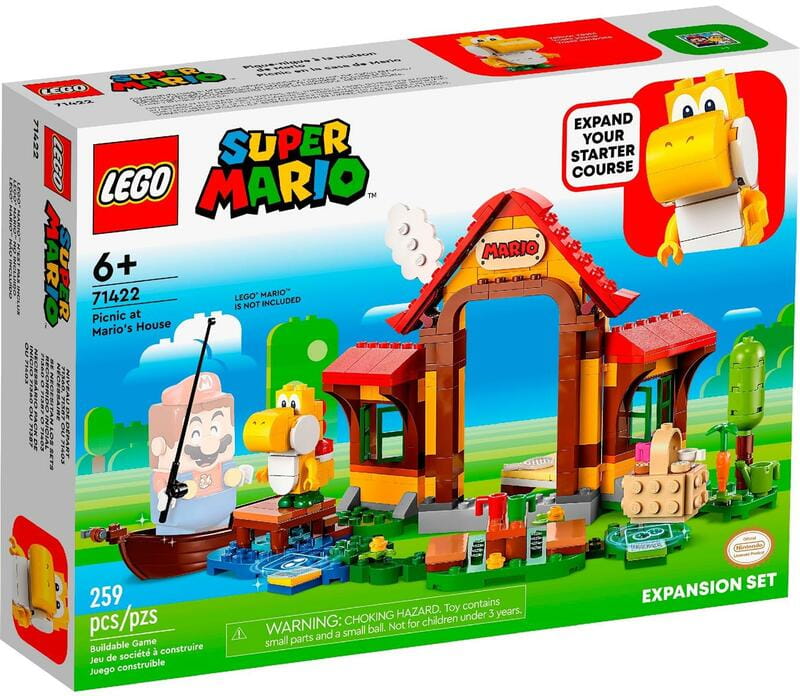 Конструктор LEGO Super Mario Пікнік у будинку Маріо. Додатковий набір (71422)