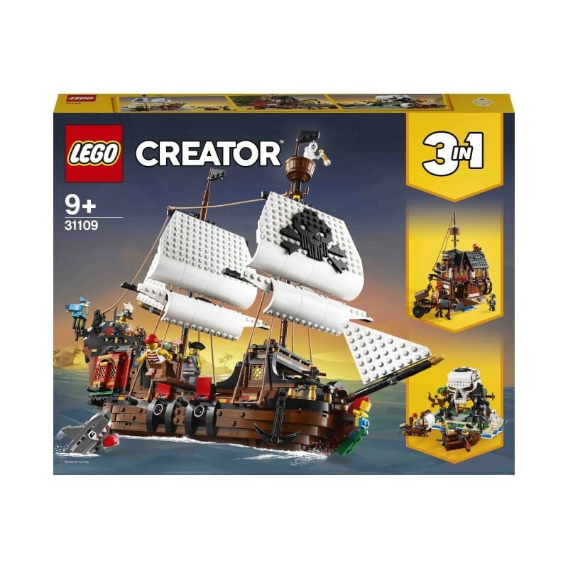 Конструктор LEGO Creator Пиратский корабль (31109)