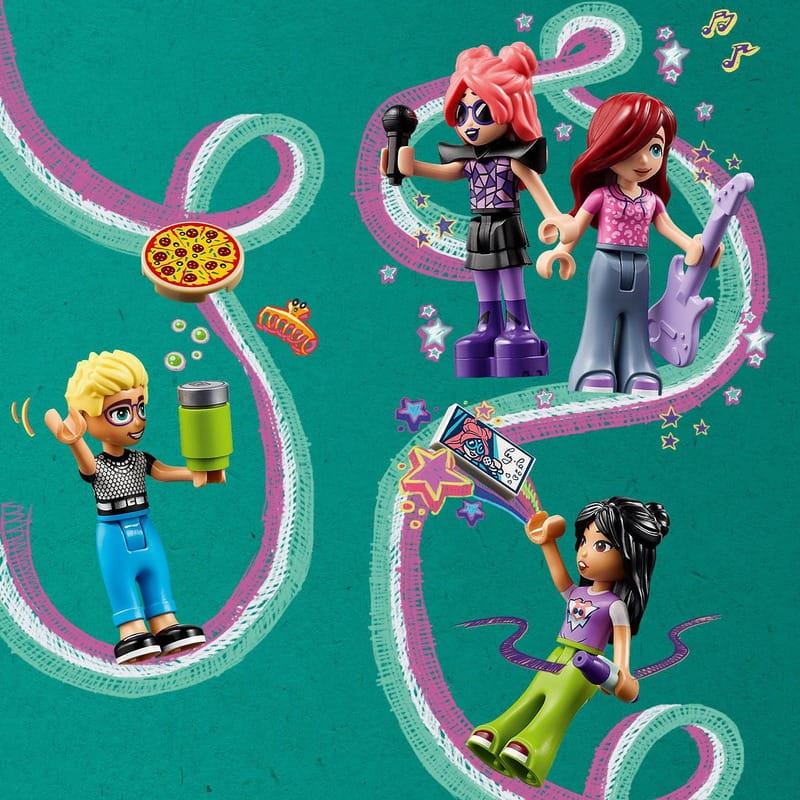 Конструктор LEGO Friends Автобус для музыкального тура поп-звезды (42619)