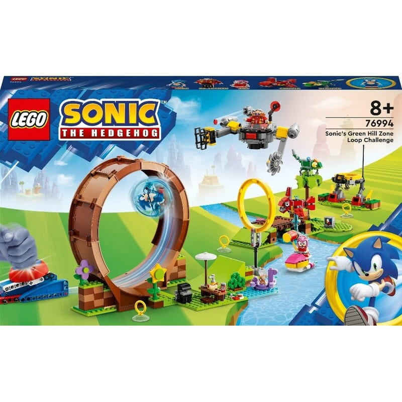 Конструктор LEGO Sonic the Hedgehog Соревнования петли Соника на зеленом холме (76994)