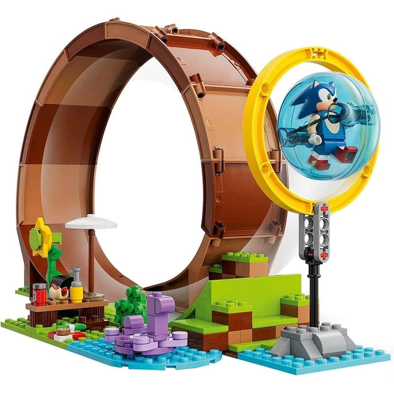 Конструктор LEGO Sonic the Hedgehog Соревнования петли Соника на зеленом холме (76994)