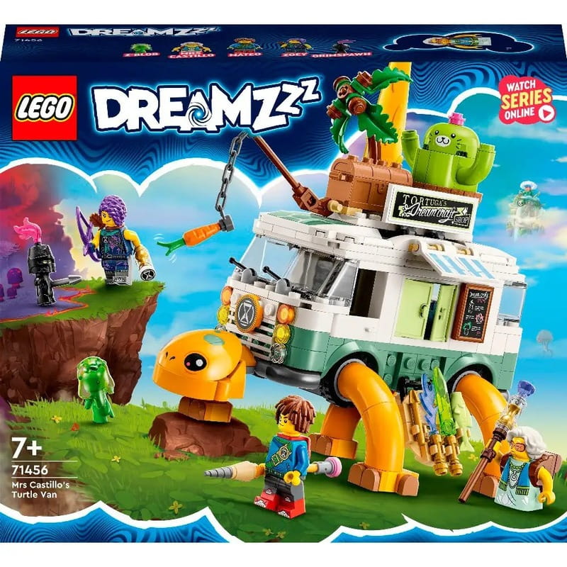 Конструктор LEGO DREAMZzz Фургон Черепаха пані Кастільйо (71456)