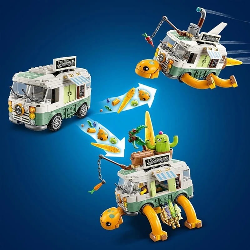 Конструктор LEGO DREAMZzz Фургон Черепаха госпожа Кастильо (71456)