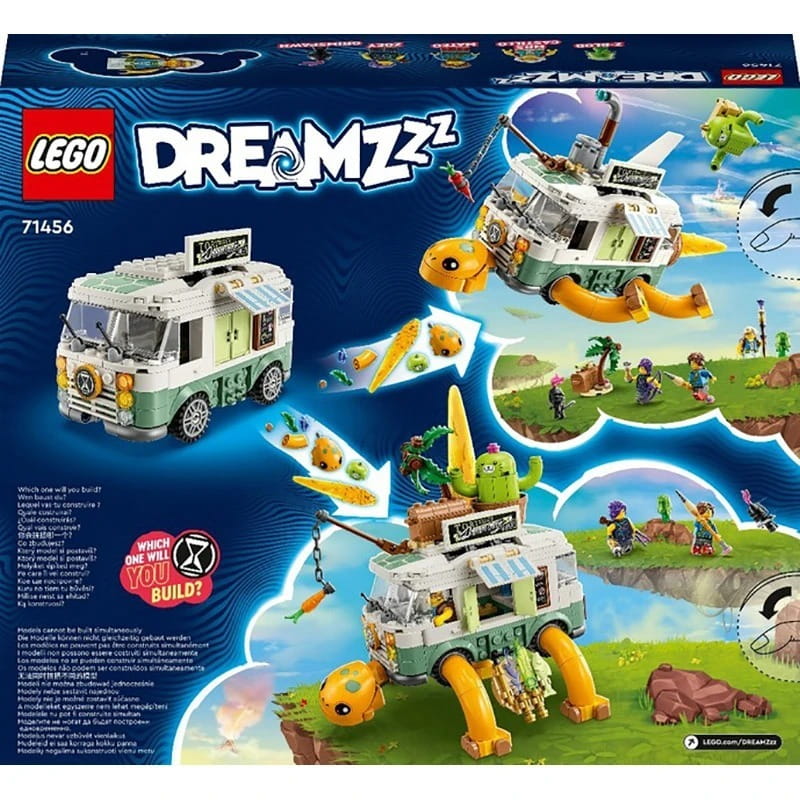 Конструктор LEGO DREAMZzz Фургон Черепаха пані Кастільйо (71456)