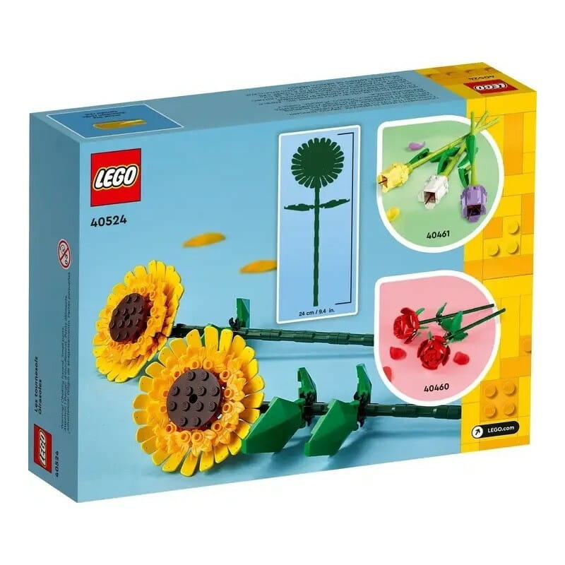 Конструктор LEGO Botanical Подсолнухи (40524)