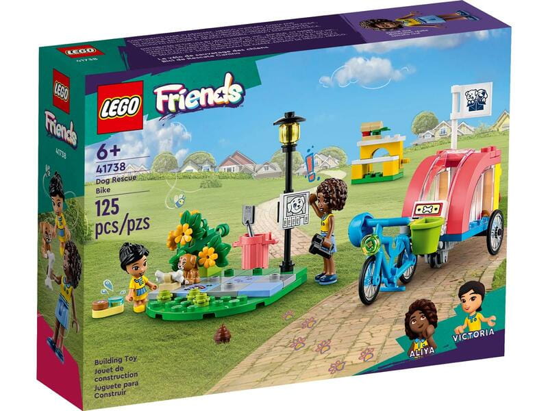 Конструктор LEGO Friends Велосипед для спасения собак (41738)