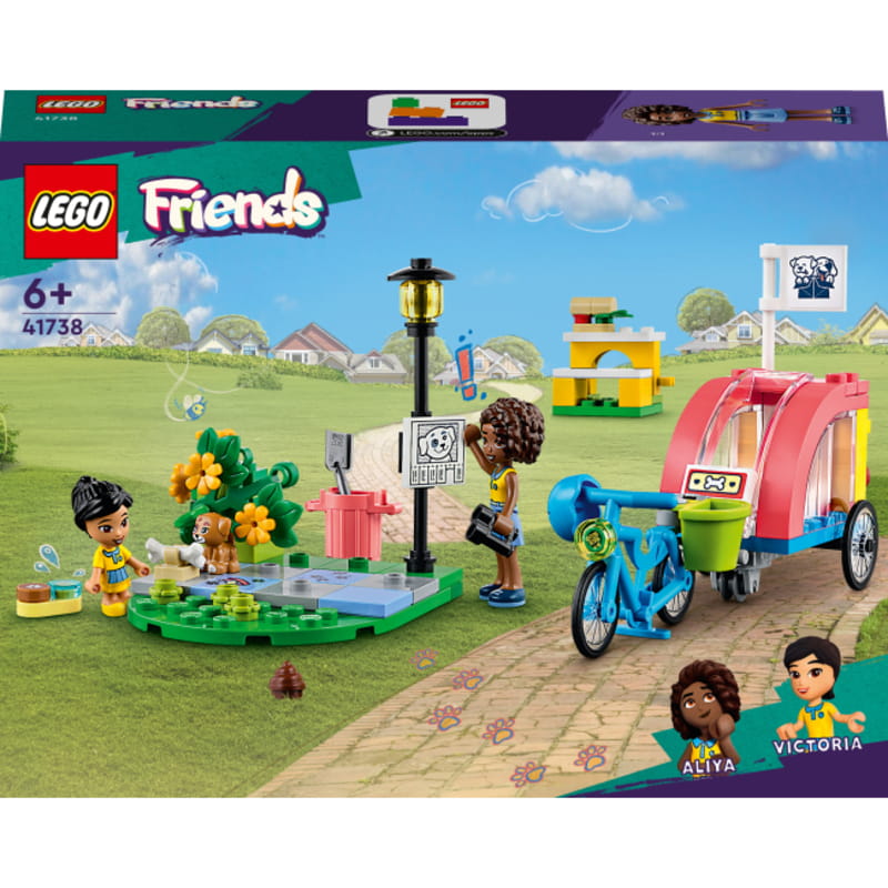 Конструктор LEGO Friends Велосипед для спасения собак (41738)