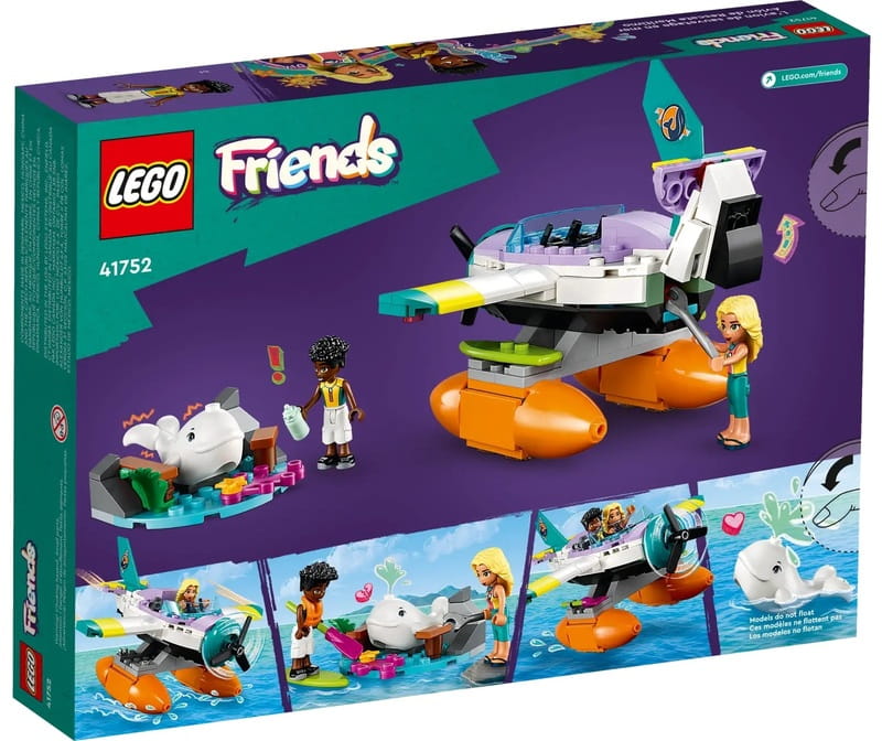 Конструктор LEGO Friends Рятувальний гідроплан (41752)