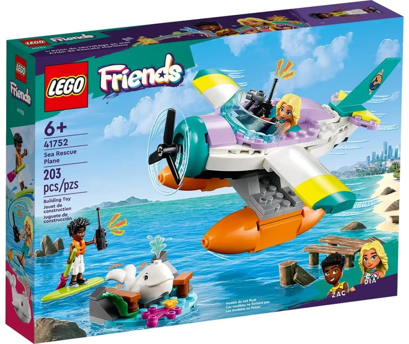 Конструктор LEGO Friends Спасательный гидроплан (41752)