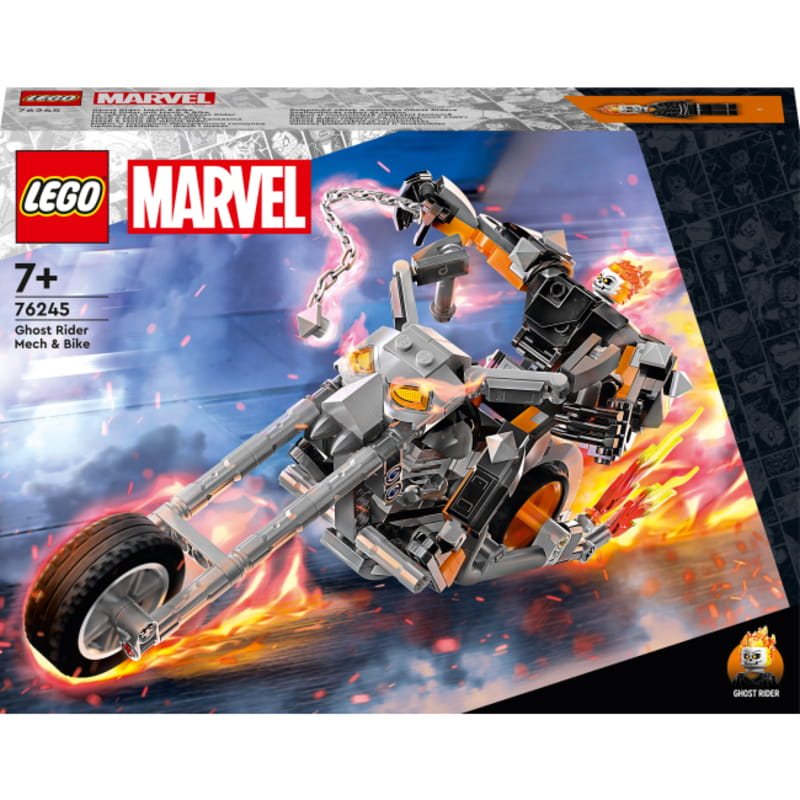 Конструктор LEGO Super Heroes Призрачный Всадник: робот и мотоцикл: робот и мотоцикл (76245)