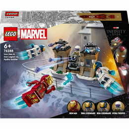 Конструктор LEGO Marvel Железный Человек и Железный легион против солдата Гидры (76288)