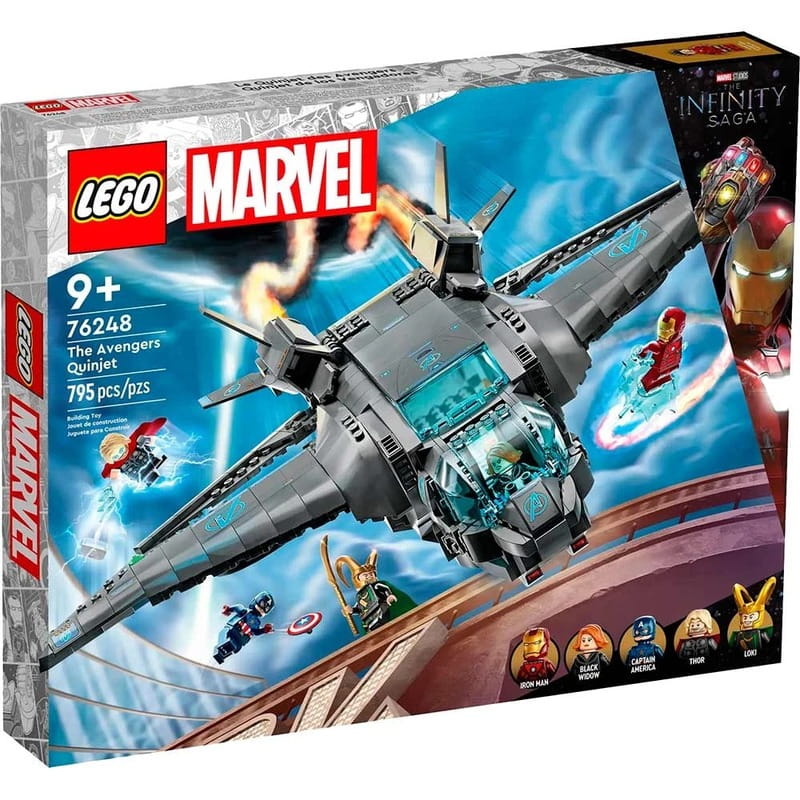 Конструктор LEGO Super Heroes Квинджет Мстителей (76248)