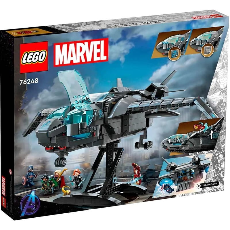 Конструктор LEGO Super Heroes Квинджет Мстителей (76248)