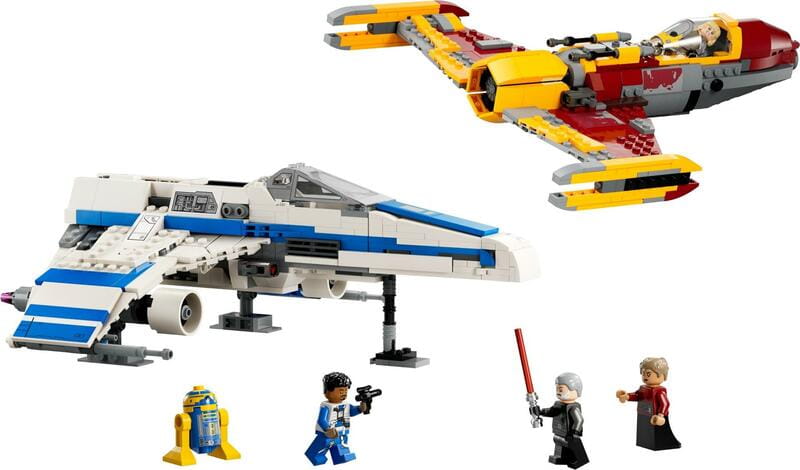 Конструктор LEGO Star Wars Винищувач Нової Республіки «E-Wing» проти Зоряного винищувача Шин Хаті (75364)