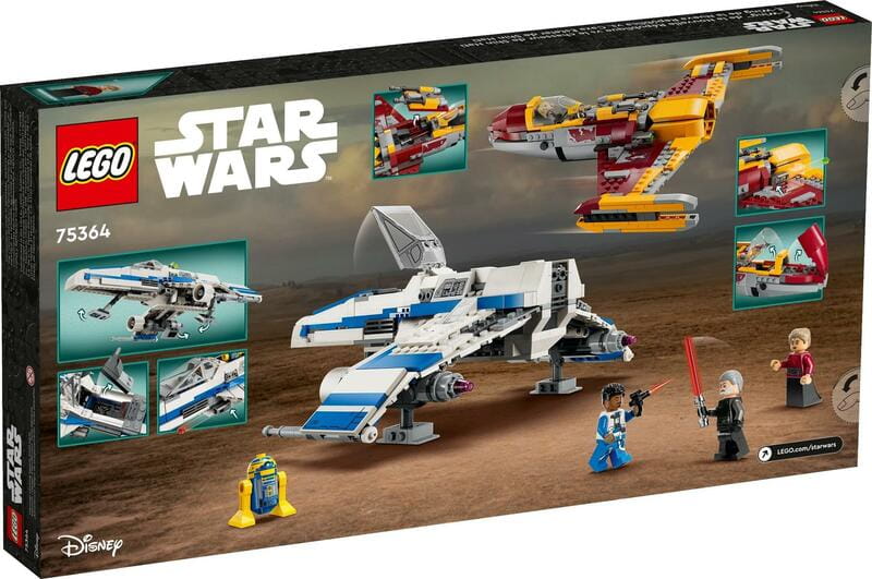 Конструктор LEGO Star Wars Винищувач Нової Республіки «E-Wing» проти Зоряного винищувача Шин Хаті (75364)