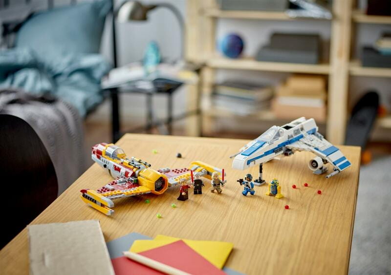 Конструктор LEGO Star Wars Истребитель Новой Республики «E-Wing» против Звездного истребителя Шин Хати (75364)