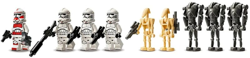 Конструктор LEGO Star Wars Клони-піхотинці та Бойовий дроїд. Бойовий набір (75372)