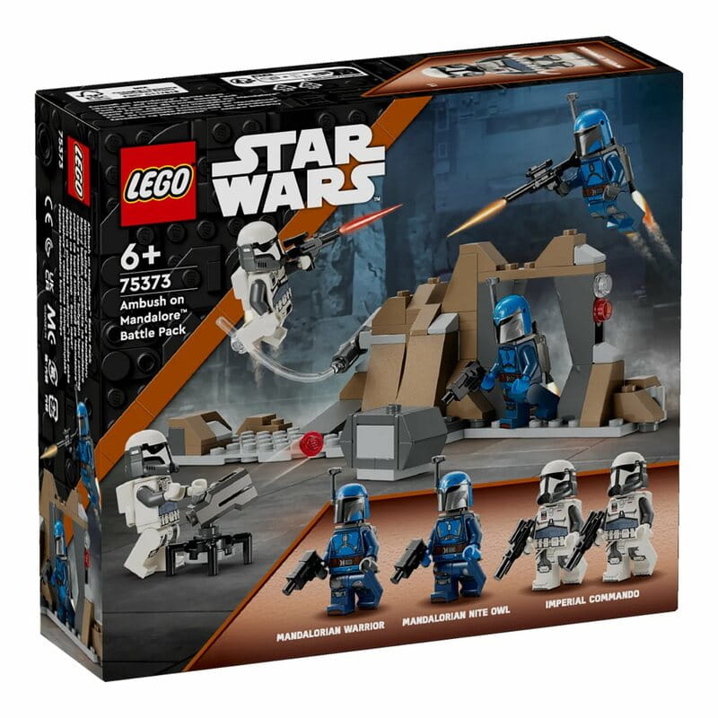 Конструктор LEGO Star Wars Бойовий комплект «Засідка на Мандалорі» (75373)