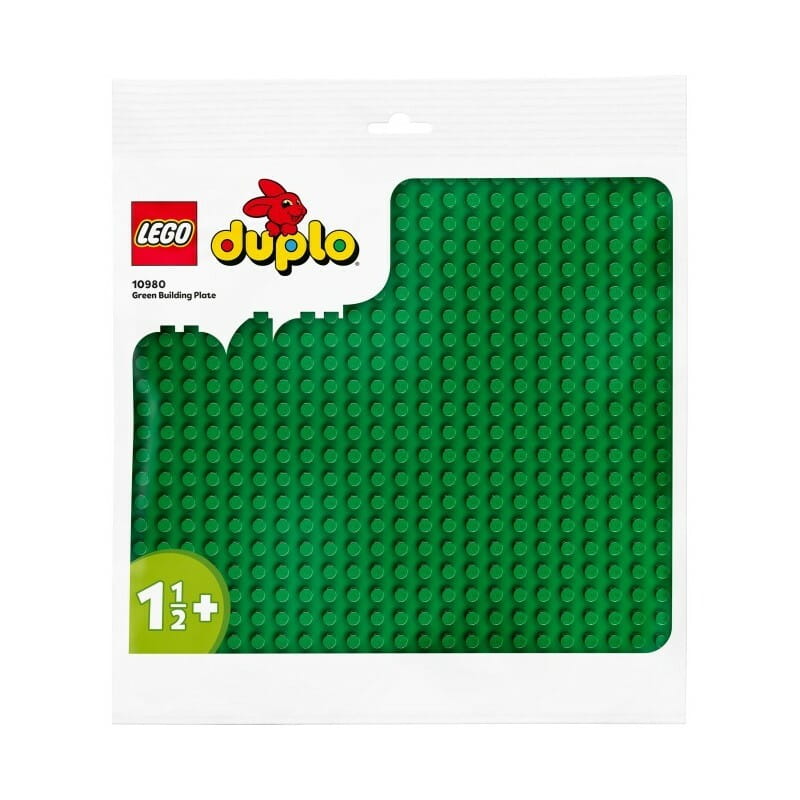 Конструктор LEGO Duplo Classic Зеленая пластина для строительства (10980)