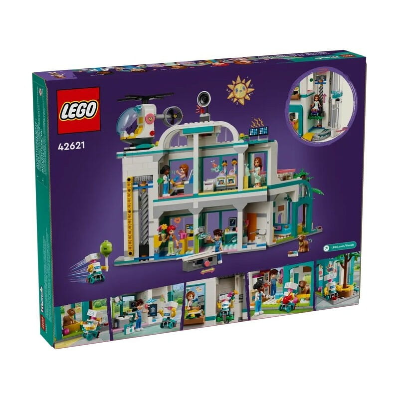 Конструктор LEGO Friends Лікарня в Хартлейк-Сіті (42621)