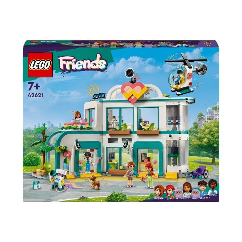 Конструктор LEGO Friends Лікарня в Хартлейк-Сіті (42621)