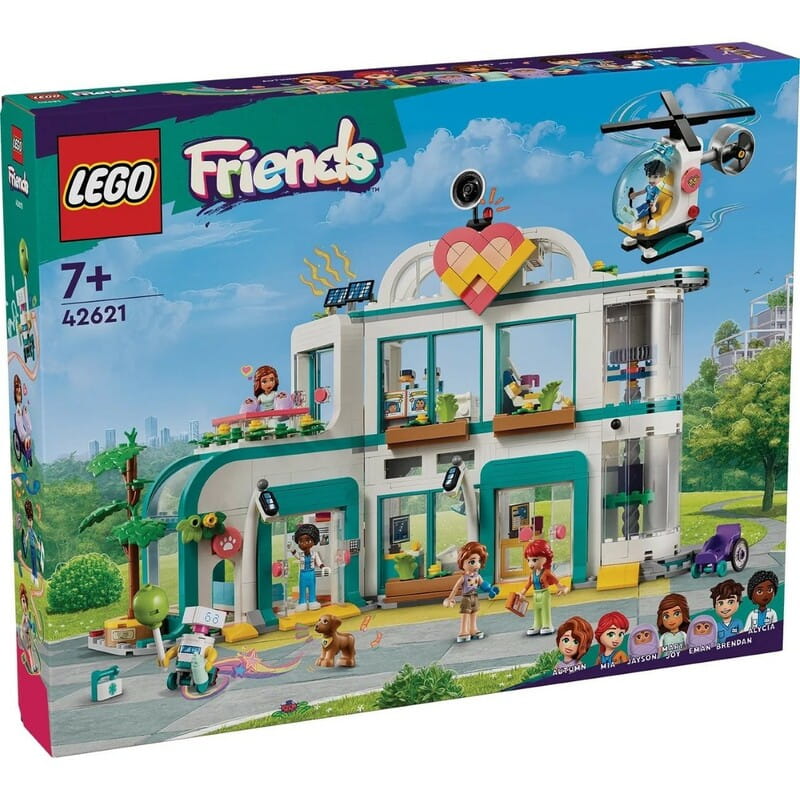 Конструктор LEGO Friends Лікарня в Хартлейк-Сіті (42621)