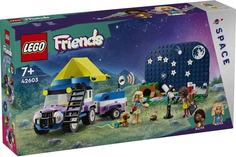 Конструктор LEGO Friends Кемпинговый автомобиль для наблюдения за звездами (42603)