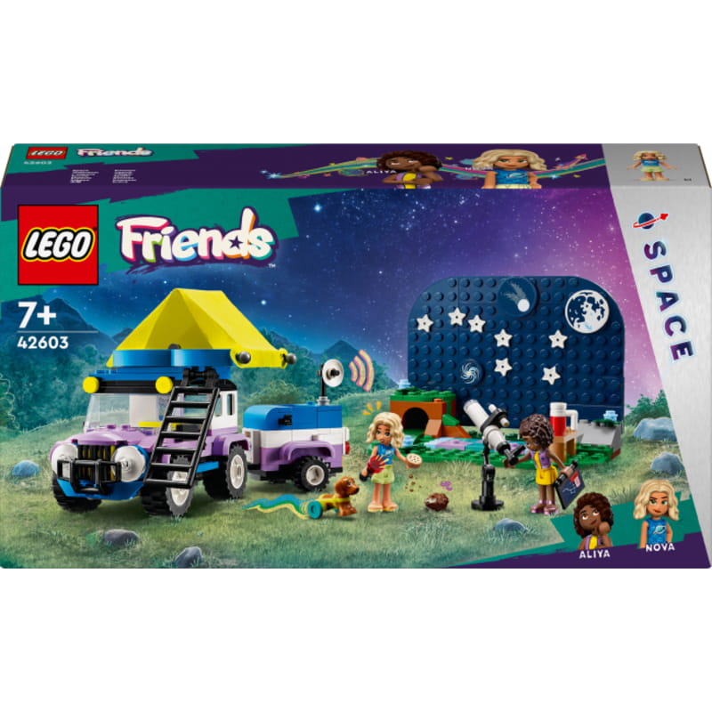 Конструктор LEGO Friends Кемпінговий автомобіль для спостереження за зірками (42603)