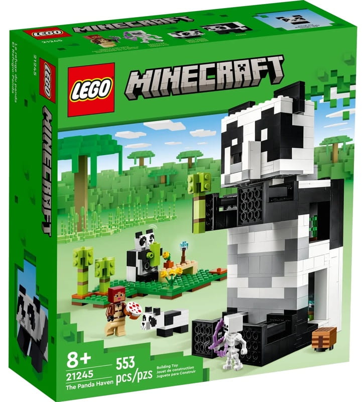 Конструктор LEGO Minecraft Помешкання панди (21245)