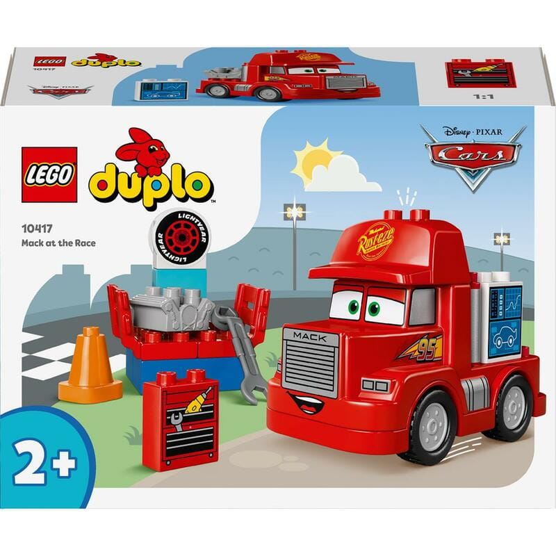 Конструктор LEGO Duplo Disney Мак на перегонах (10417)