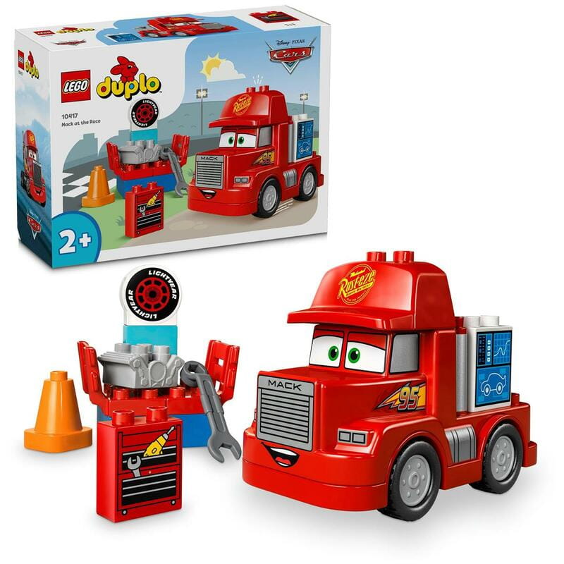 Конструктор LEGO Duplo Disney Мак на перегонах (10417)