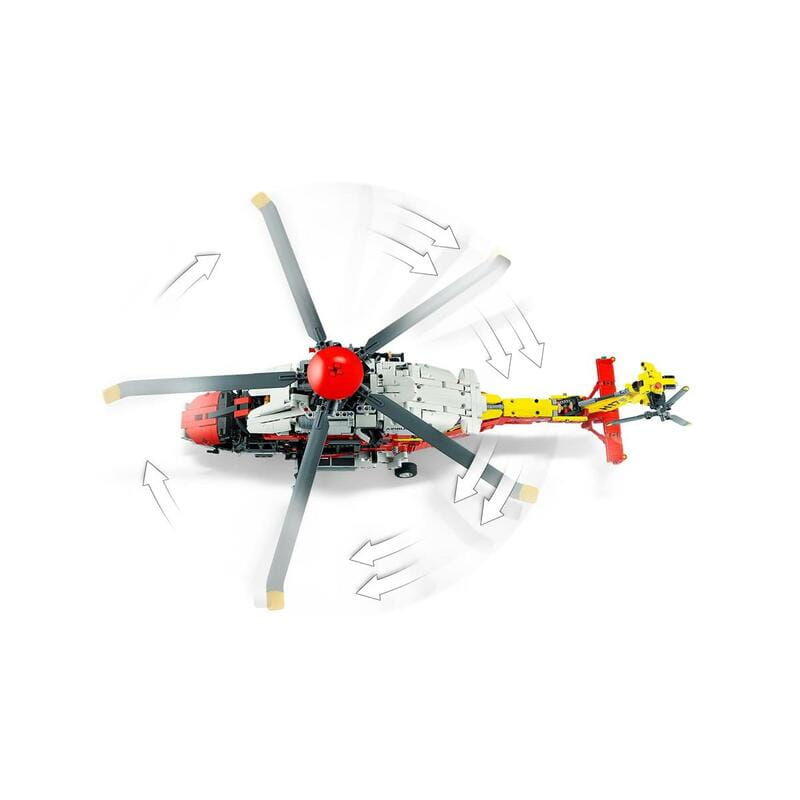 Конструктор LEGO Technic Рятувальний гелікоптер Airbus H175 (42145)